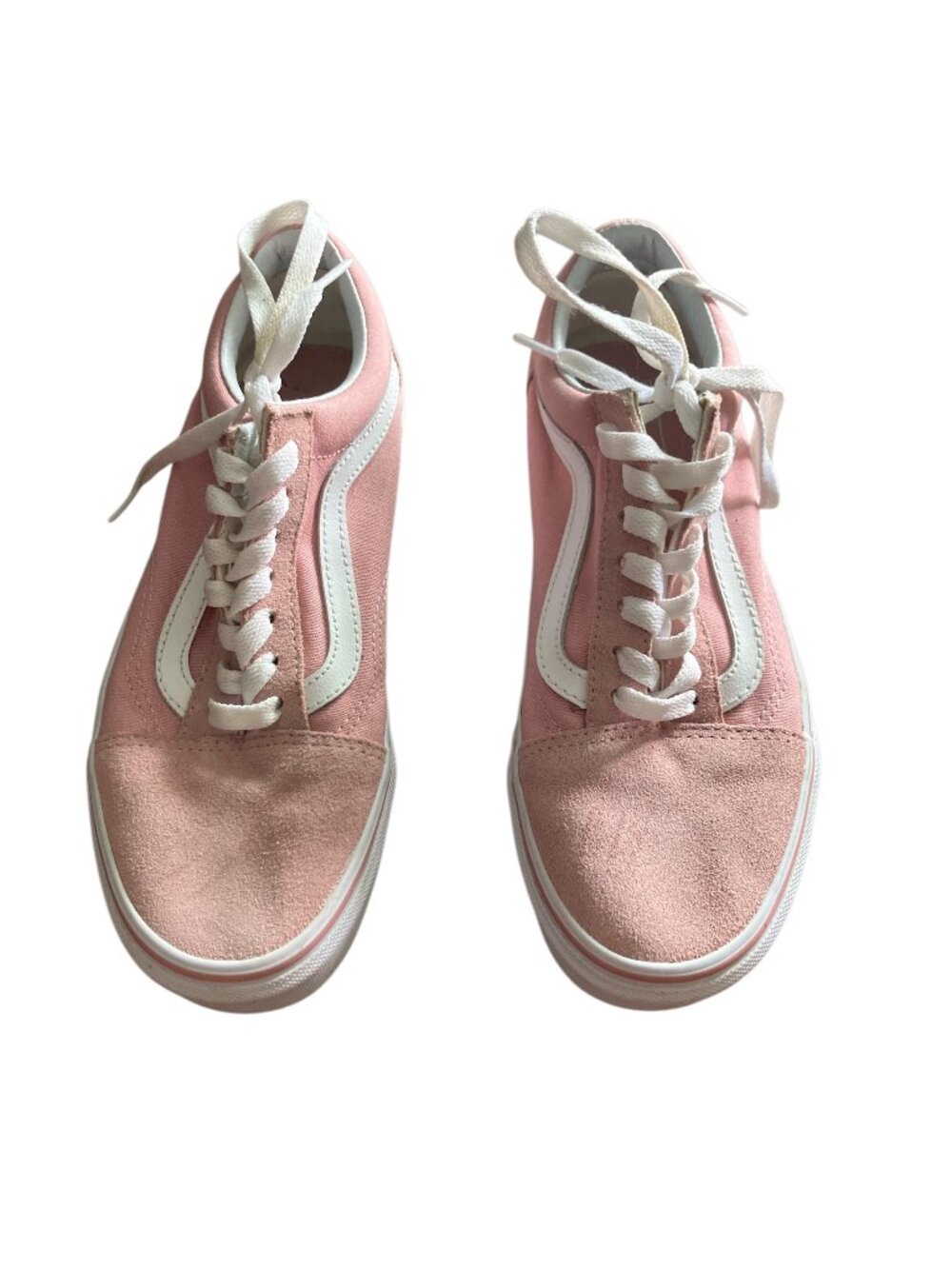 Vans Pink Old Skool Pink Low Top Skater Shoe
